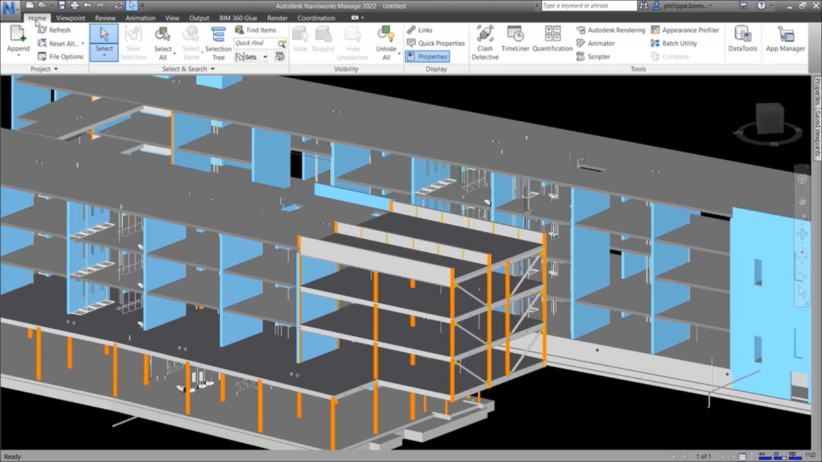 NAVISWORKS 操作界面 04