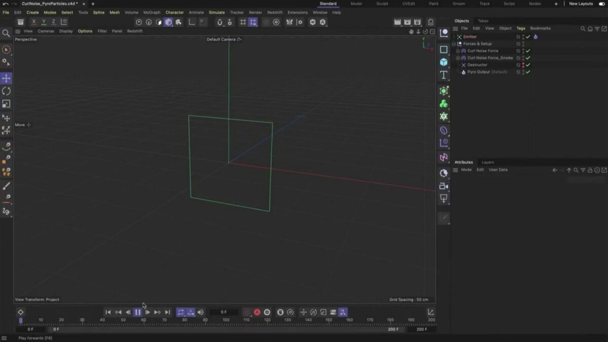 CINEMA 4D2024软件界面 2