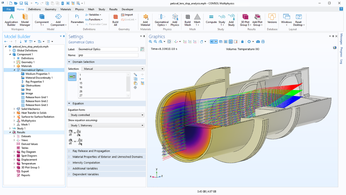 COMSOL Multiphysics® 6.1 软件界面5