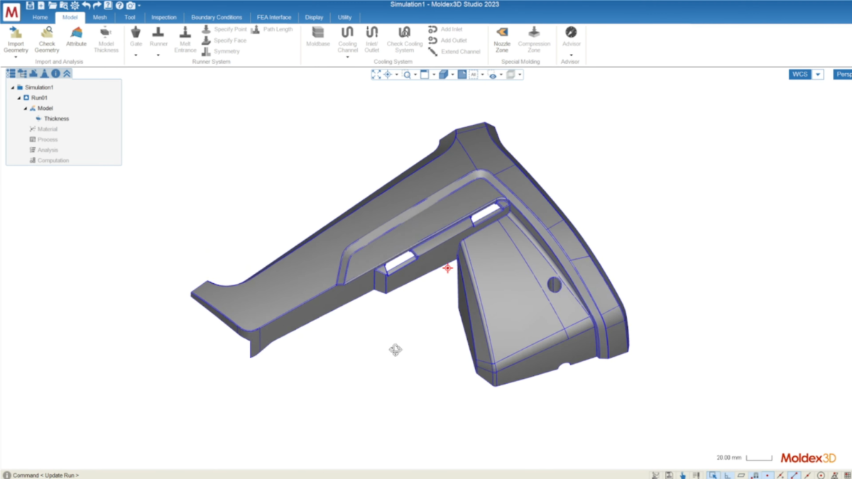 Moldex3D 2023 操作界面4