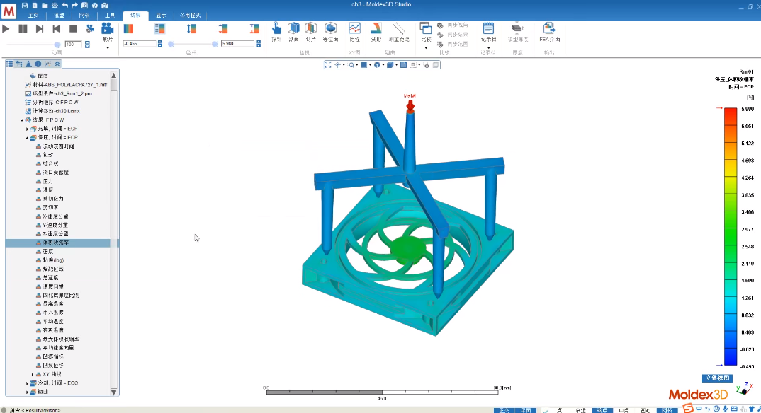 Moldex3D 模流分析软件软件界面