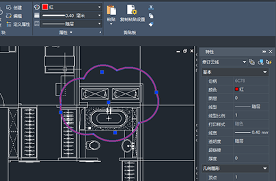 中望CAD 修订云线