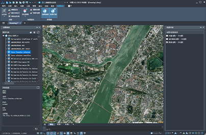 中望CAD 地理服务